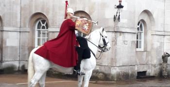 Relève de la garde à cheval de Whitehall